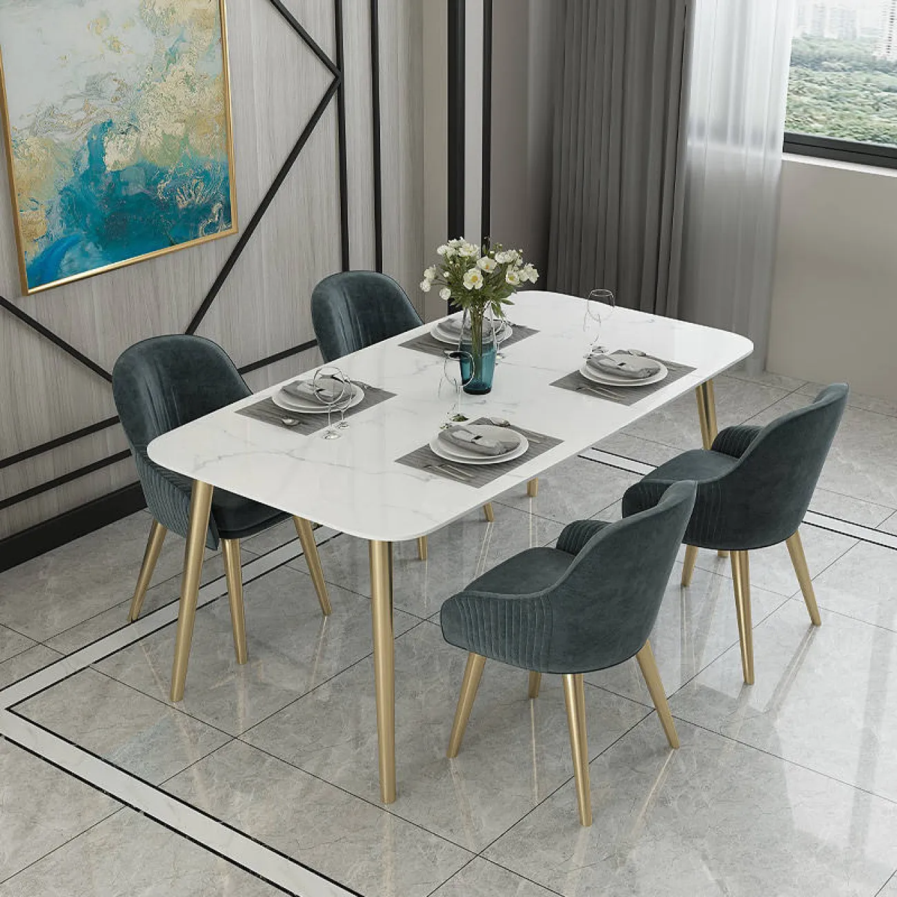 Дизайнерский обеденный стул LaLume-ST00182