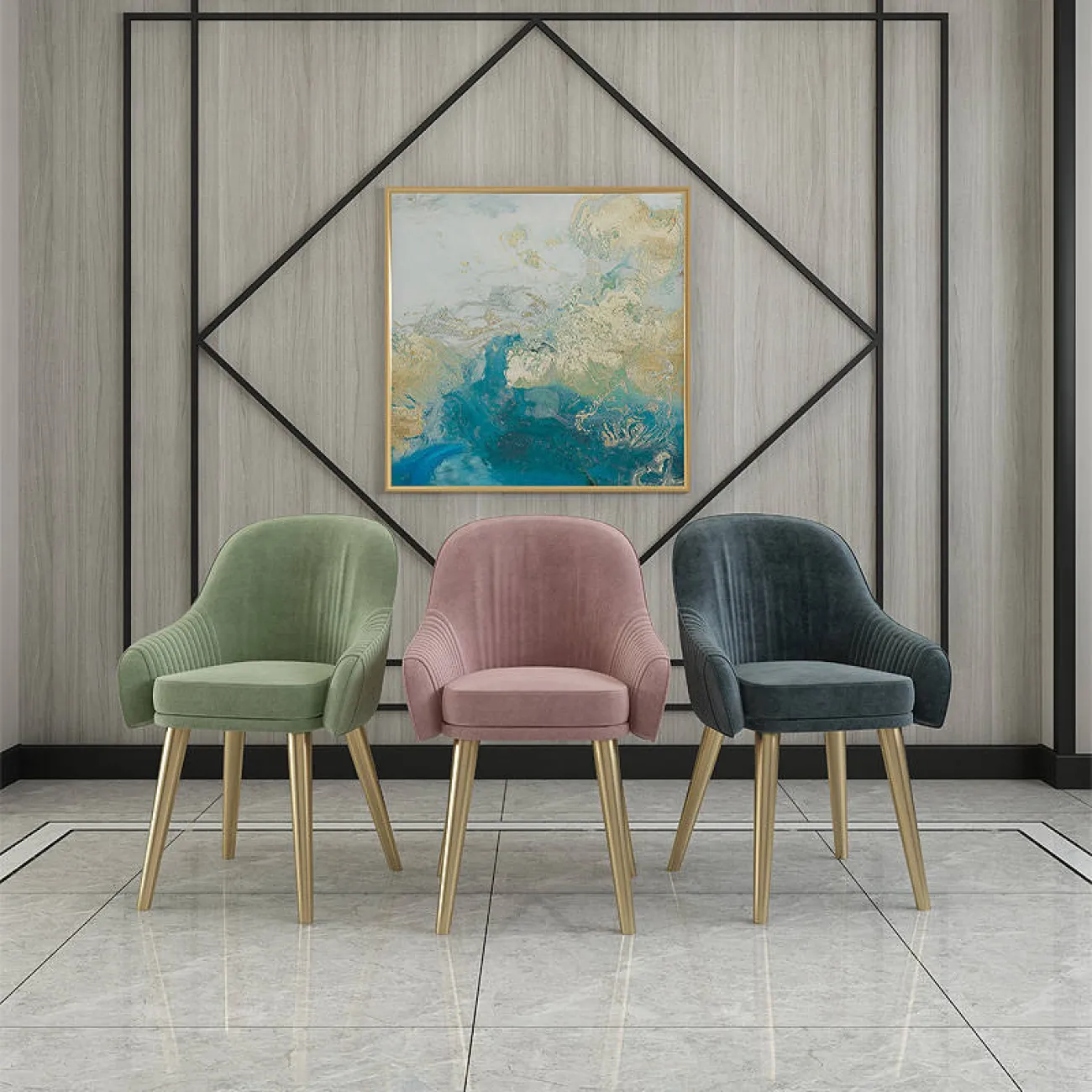 Дизайнерский обеденный стул LaLume-ST00182