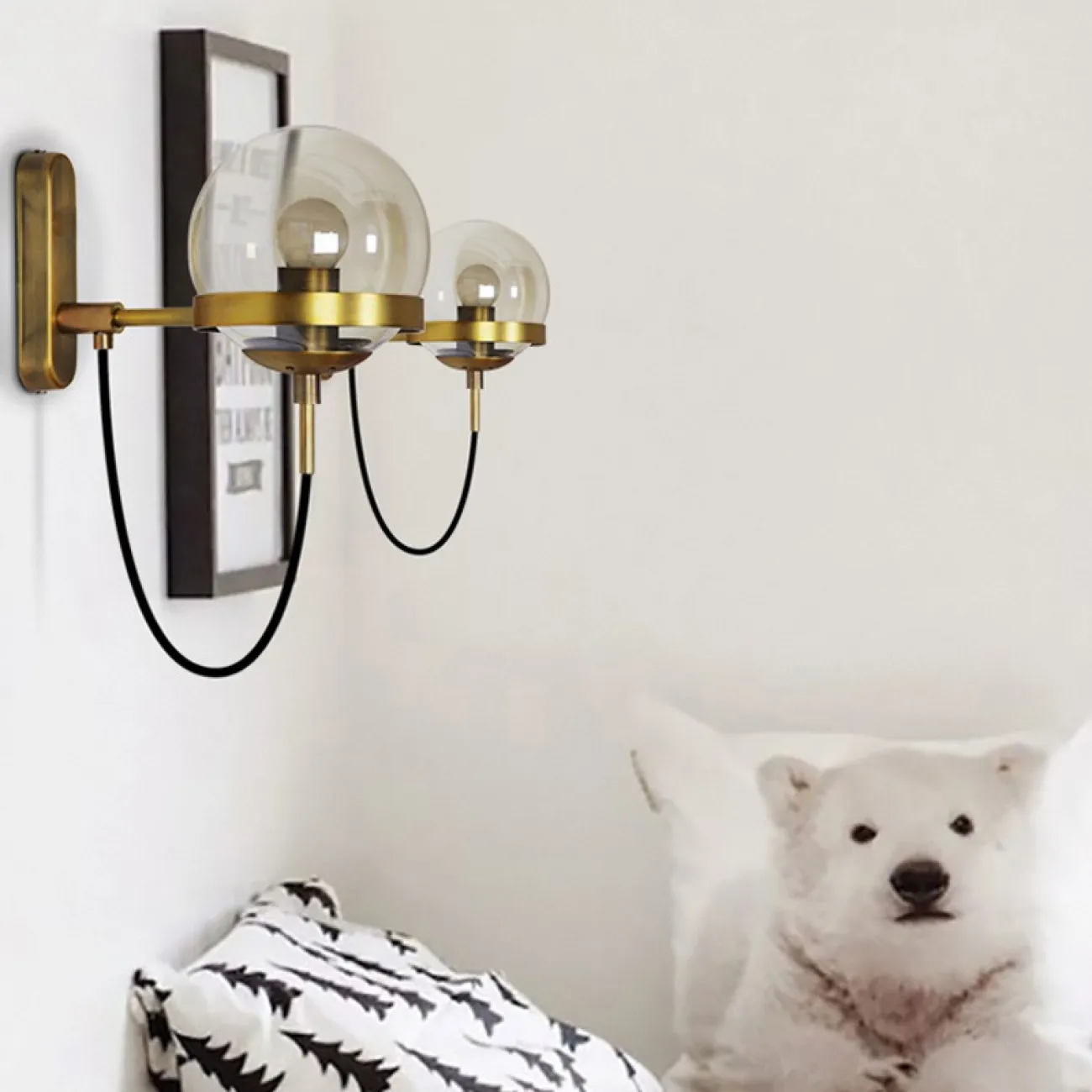 Настенное бра ORBIT WALL Бронза от ImperiumLoft