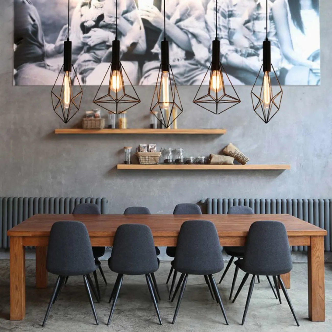 Серия геометрических светильников 3D