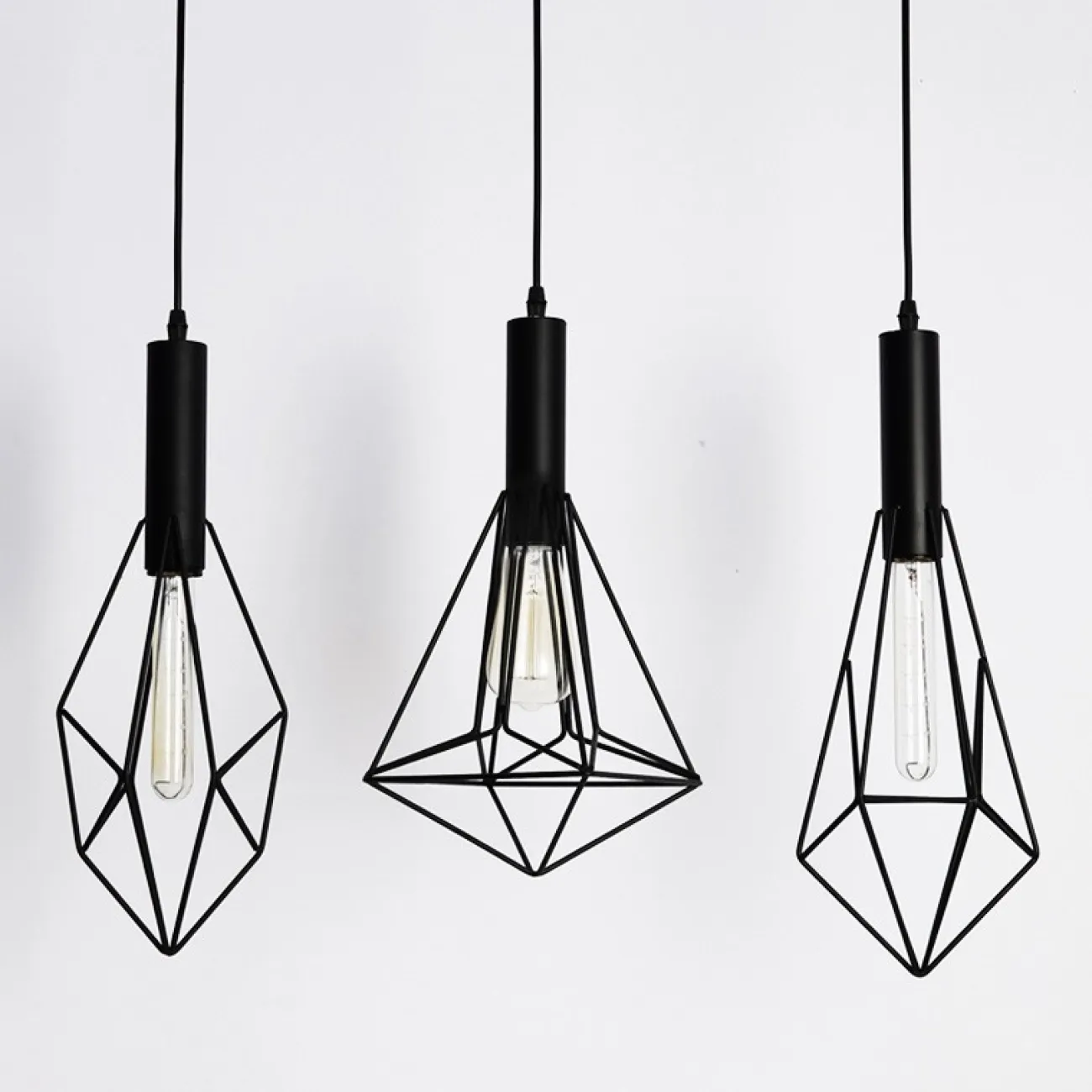 Серия геометрических светильников 3D