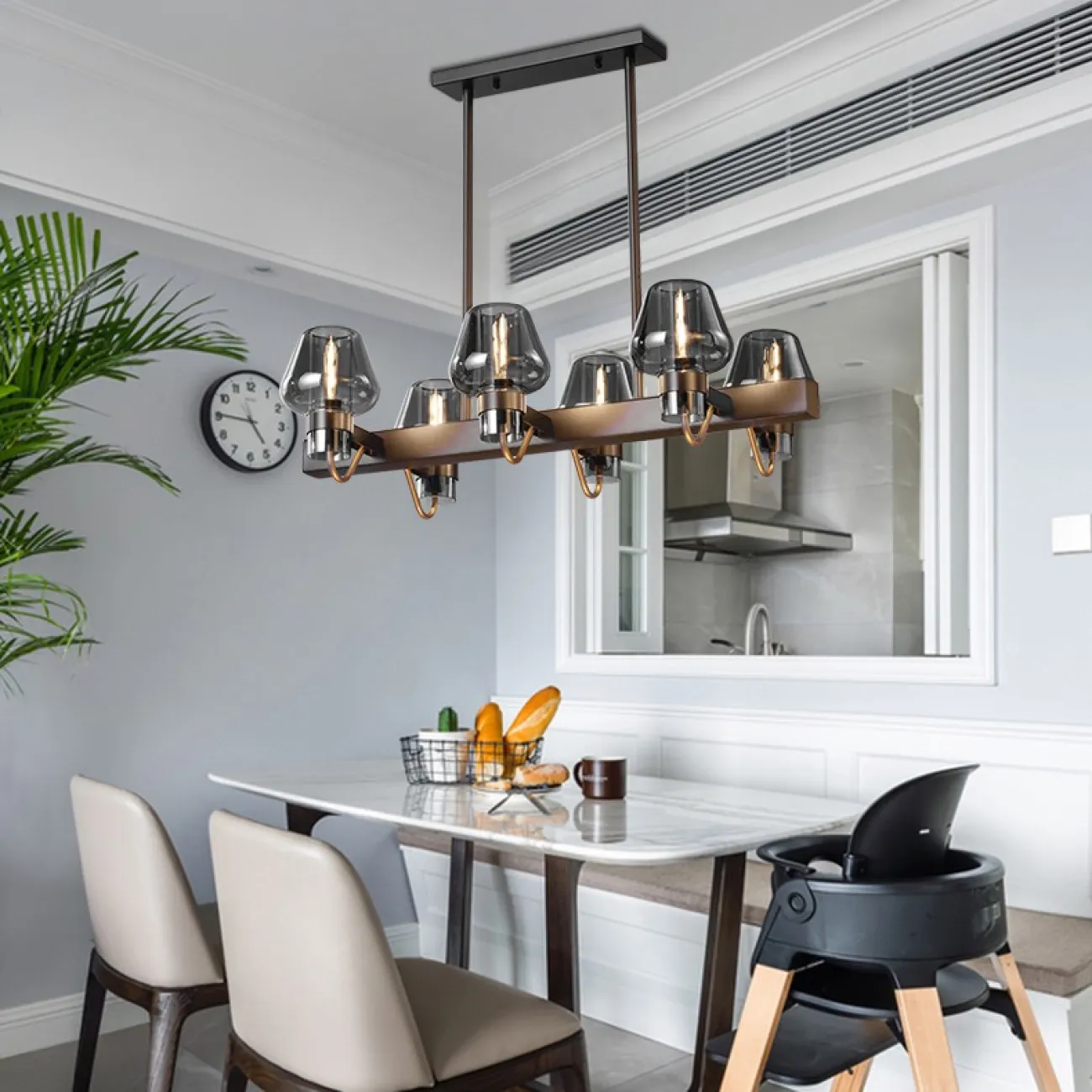 Подвесная люстра MAGMA LONG от ImperiumLoft