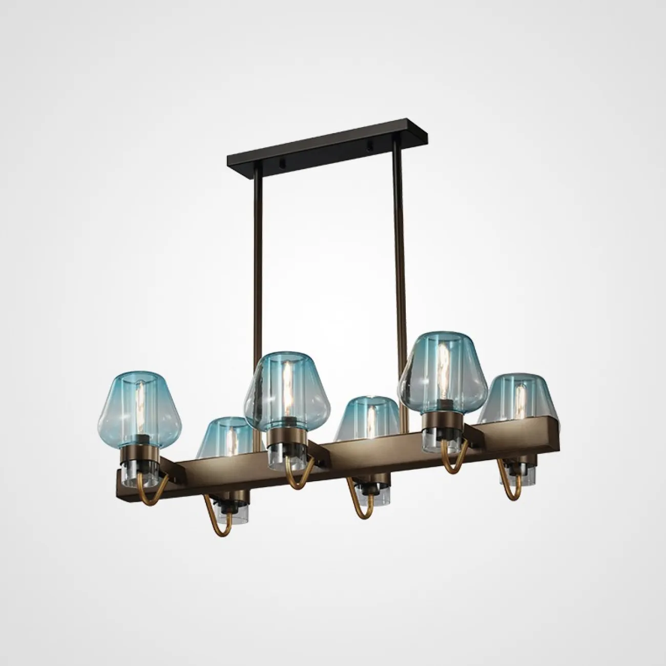 Подвесная люстра MAGMA LONG от ImperiumLoft