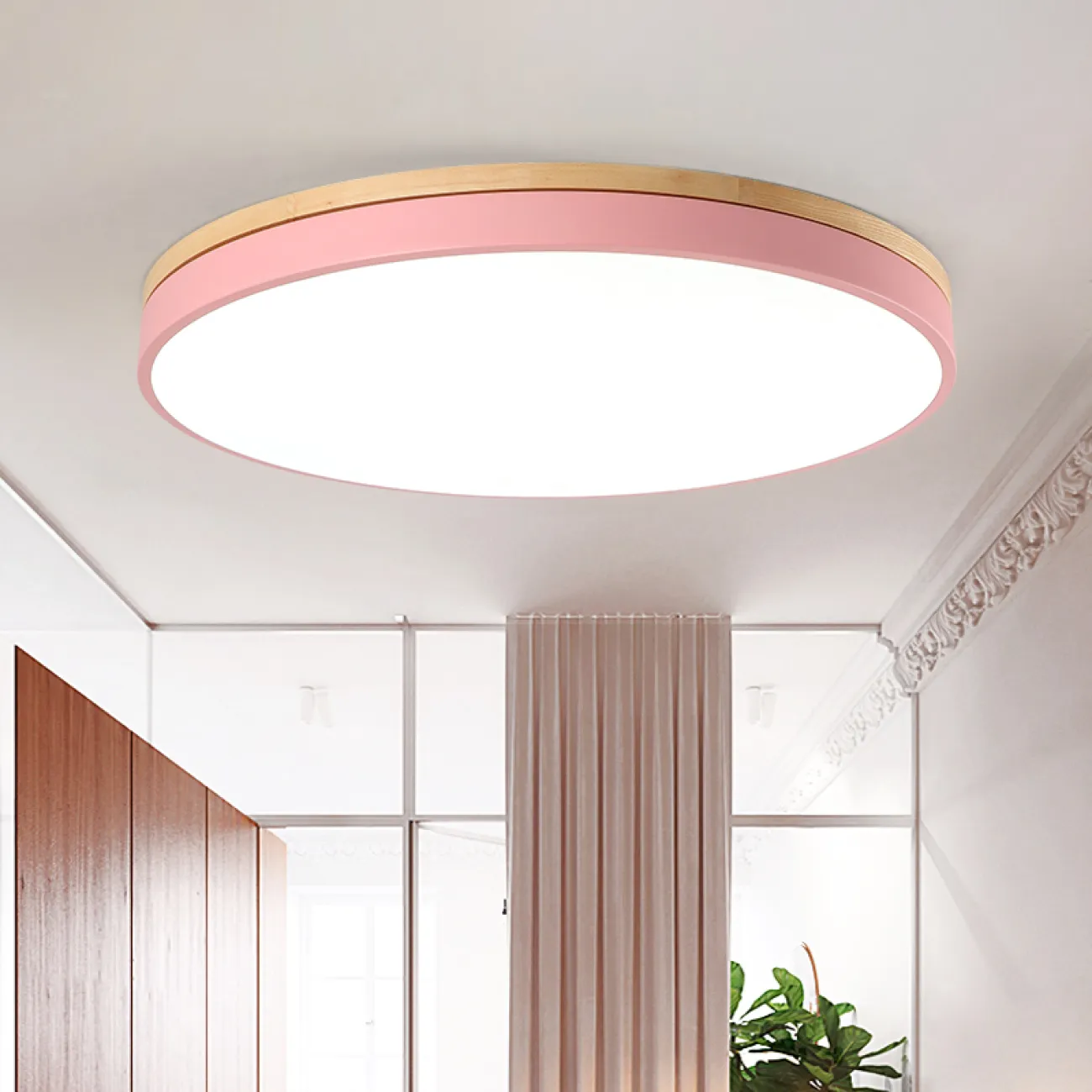 Потолочный светильник DISC D D50 Pink от ImperiumLoft Потолочный светильник DISC D D50 Pink от ImperiumLoft