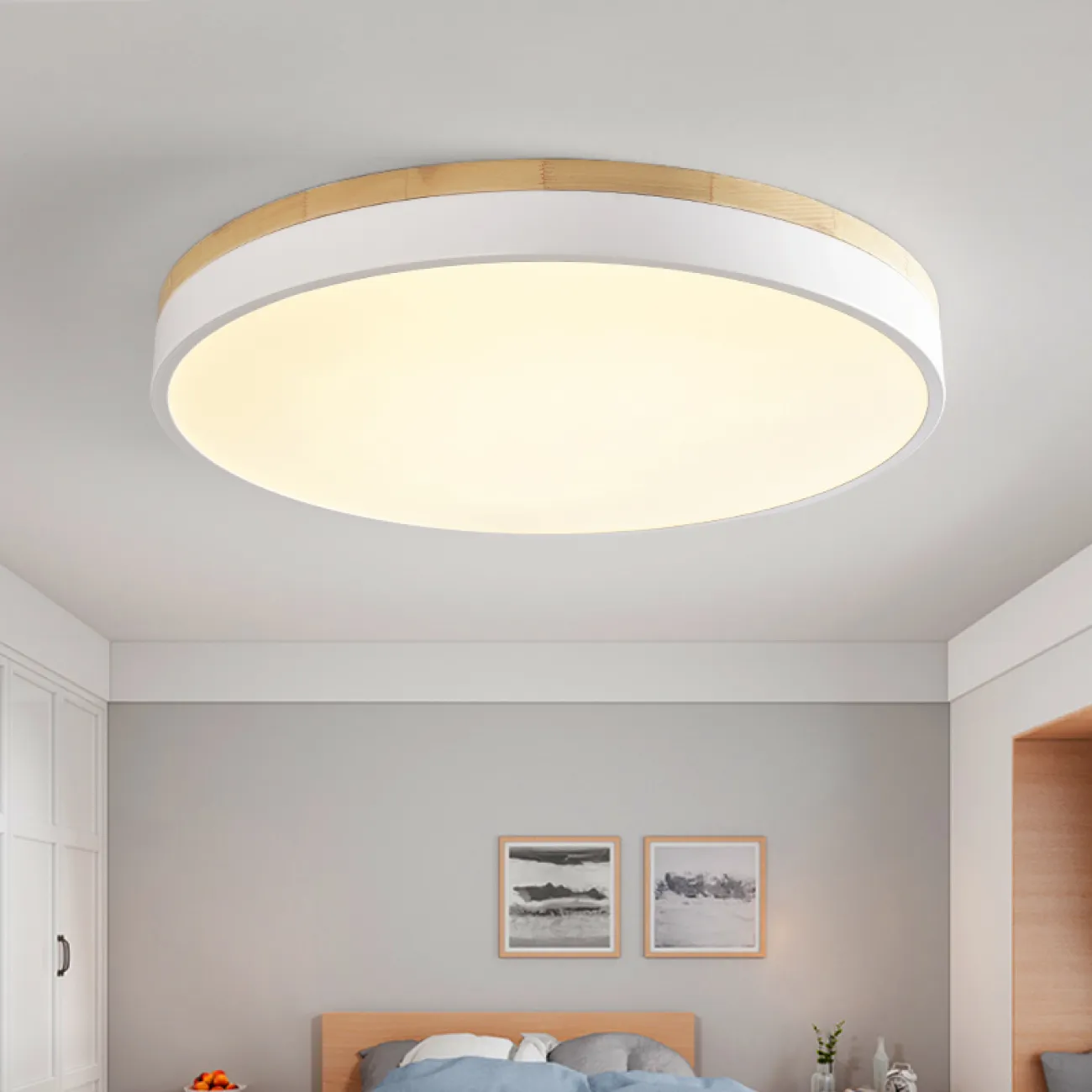 Потолочный светильник DISC D D40 White от ImperiumLoft