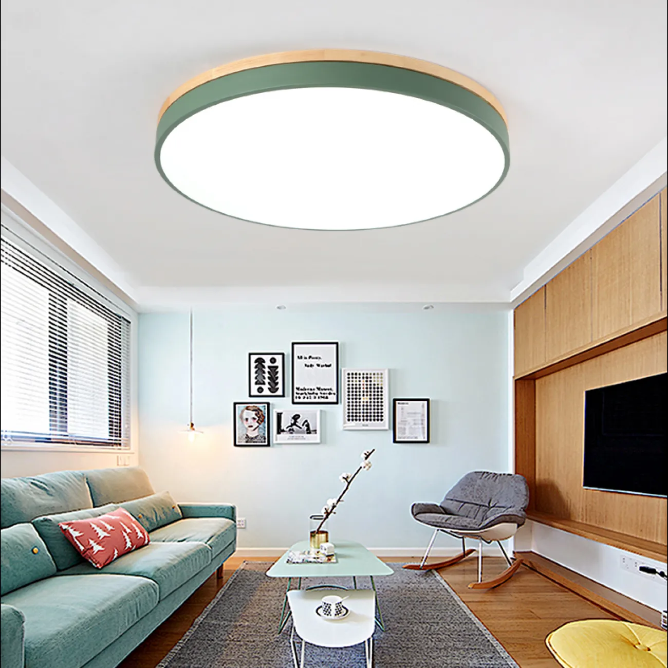 Потолочный светильник DISC D D40 White от ImperiumLoft