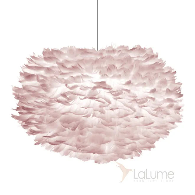 Люстра из перьев Plumage Pink от LaLume