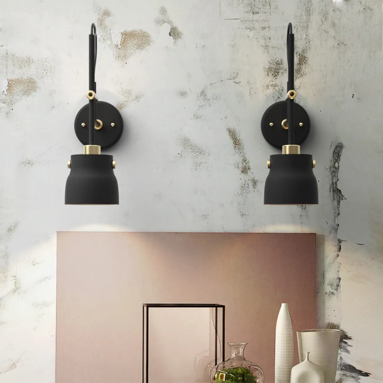 Бра RAM W Black от ImperiumLoft Бра RAM W Black от ImperiumLoft