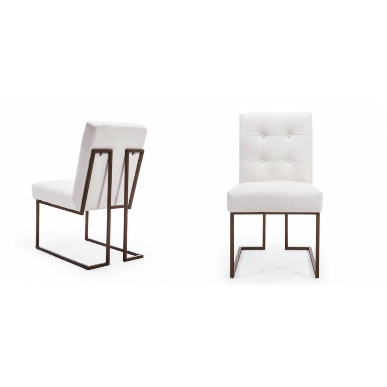 Стул обеденный Burleigh Dining Chair Pearl Iron от LaLume