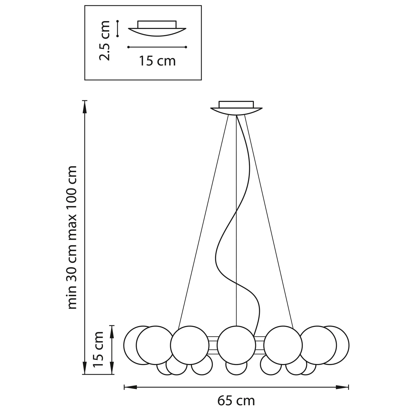 Люстра кольцевого типа AZUMI от ImperiumLoft Люстра кольцевого типа AZUMI от ImperiumLoft