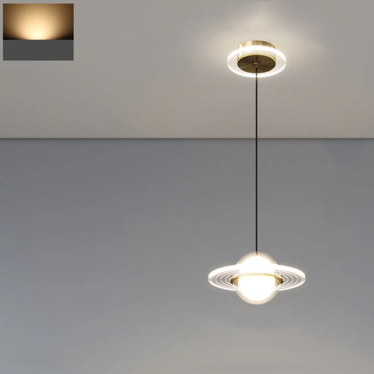 Подвесной светильник ELECTRON 4000К от ImperiumLoft