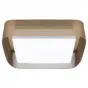 PRECISION Large Flush Mount Brass