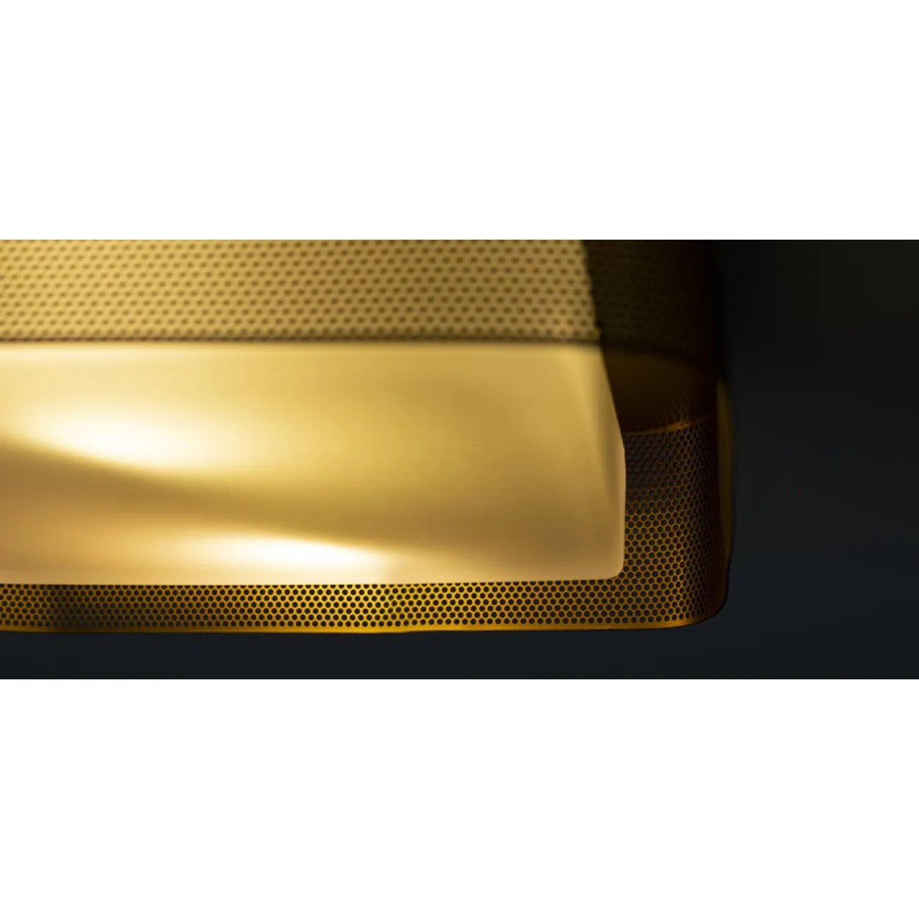 PRECISION Large Flush Mount Brass