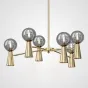Потолочная люстра ABELINA L12 Gold Grey от ImperiumLoft