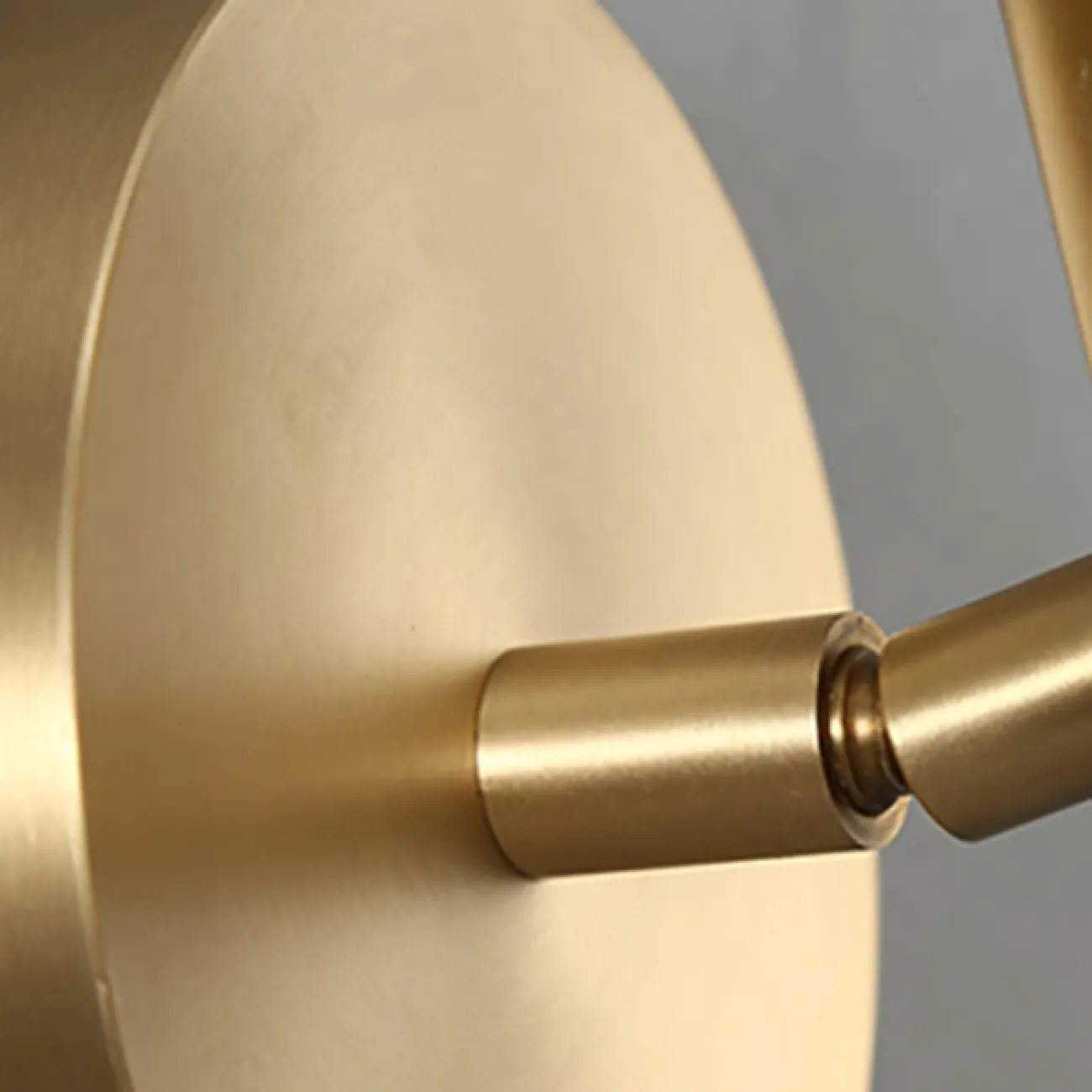 Настенный светодиодный светильник с поворотным цилиндрическим плафоном на прямоугольном основании ACE Трехцветный свет