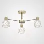 Потолочная люстра CORF B3 Champagne 3 lamps от ImperiumLoft