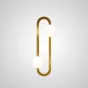Настенный светильник DIKA L2 Brass от ImperiumLoft