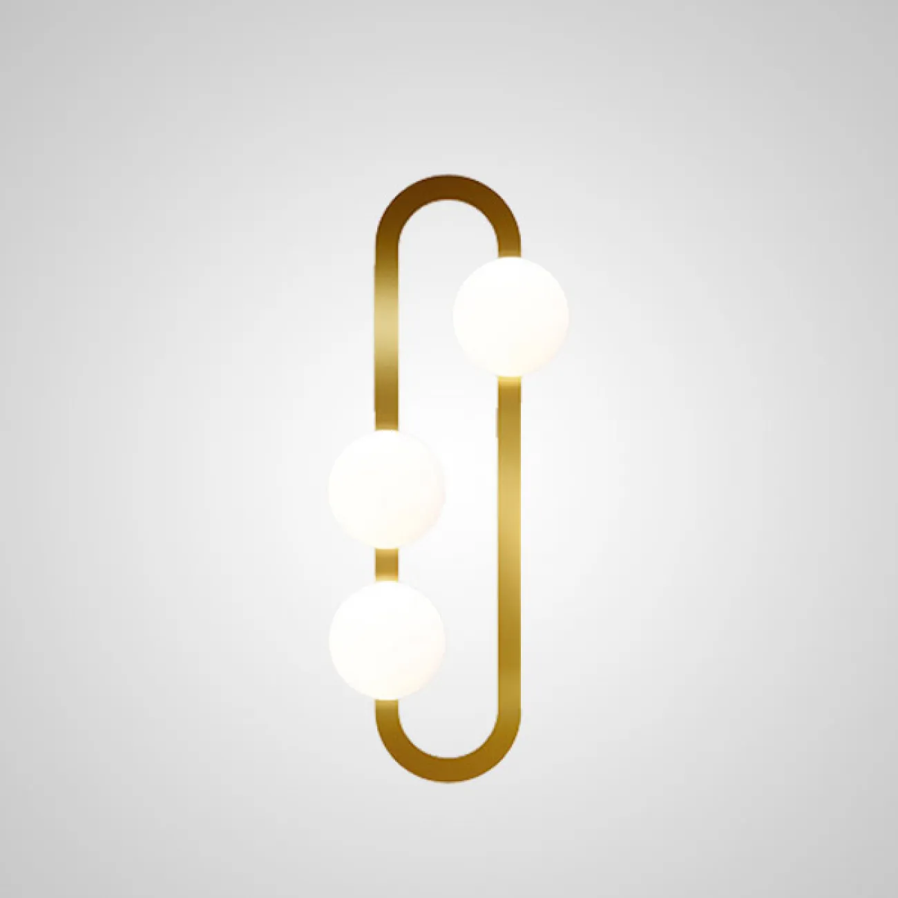 Настенный светильник DIKA L2 Brass от ImperiumLoft