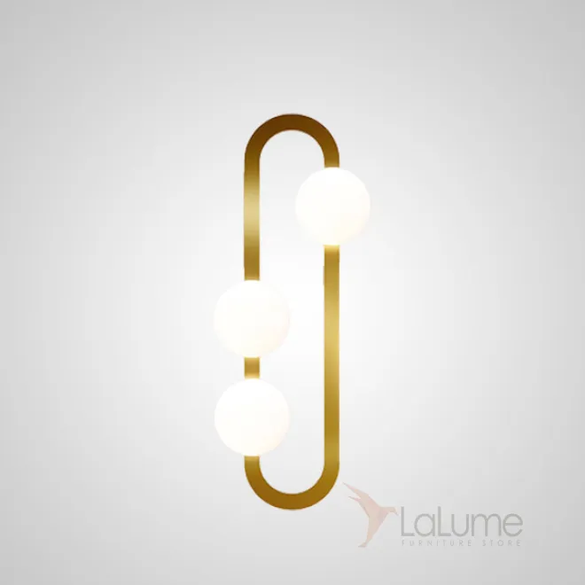 Настенный светильник DIKA L3 Brass от ImperiumLoft