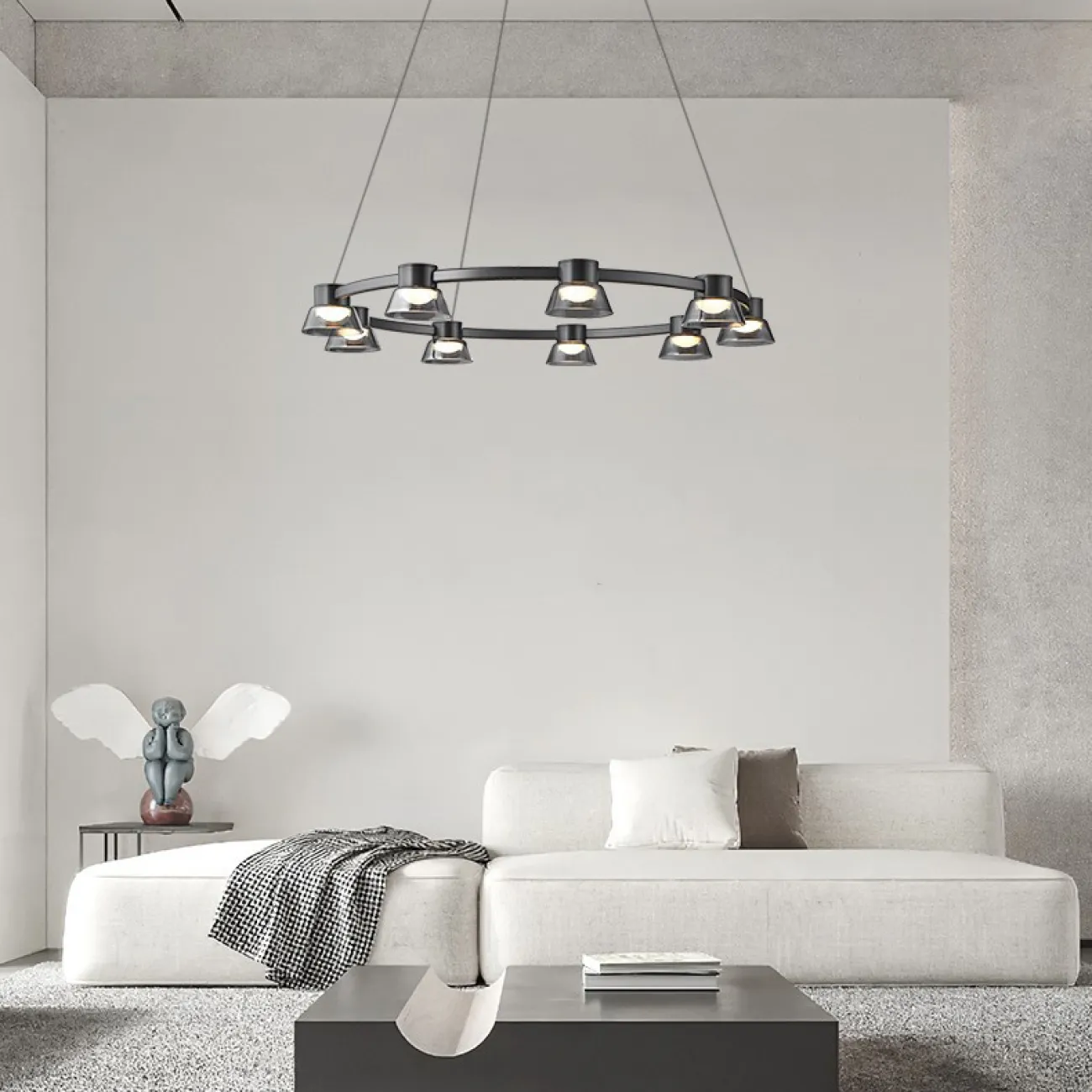 Подвесная люстра HILDFRID D80 от ImperiumLoft