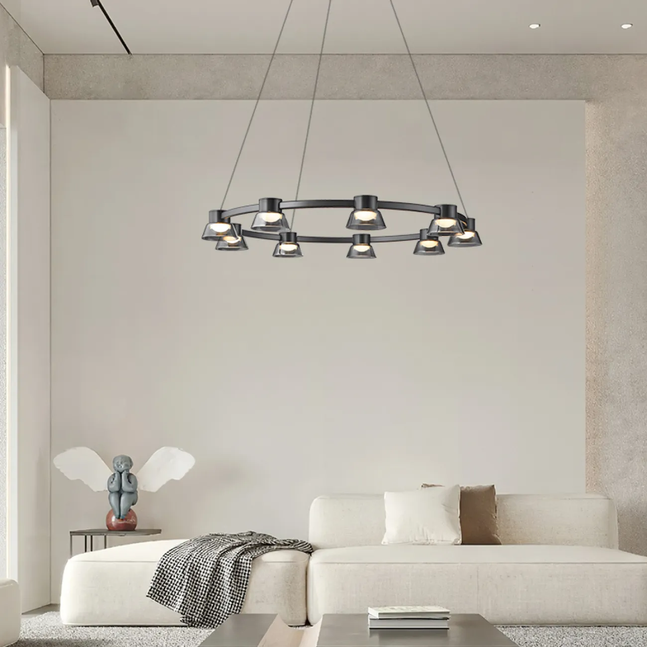 Подвесная люстра HILDFRID D80 от ImperiumLoft