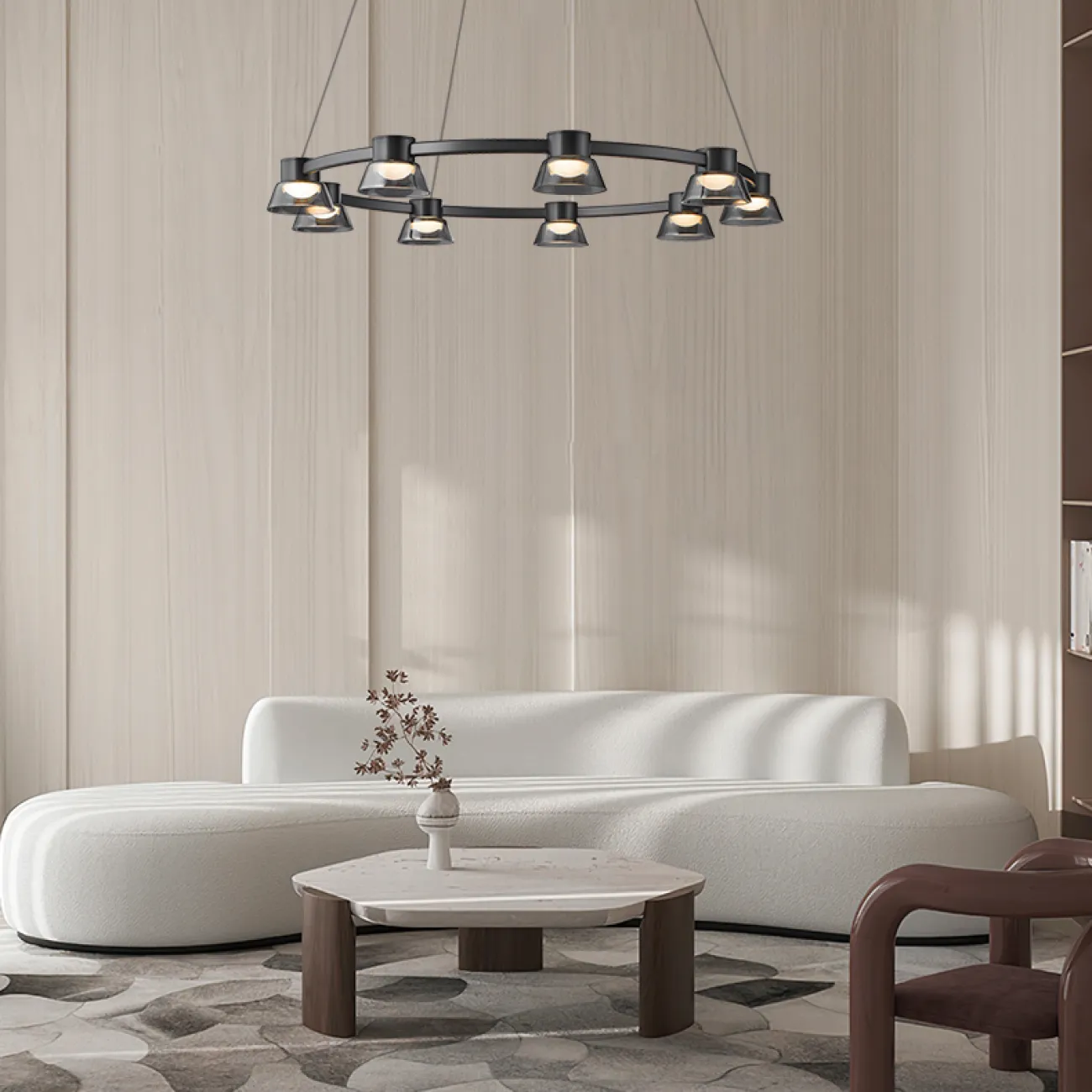 Подвесная люстра HILDFRID D60 от ImperiumLoft