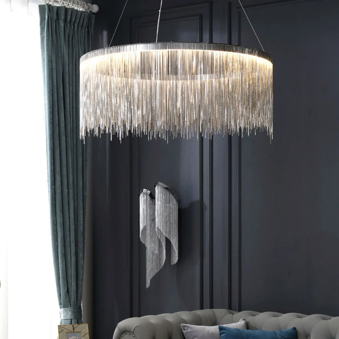 Подвесная люстра CONCORDIA RING D80 2R от ImperiumLoft