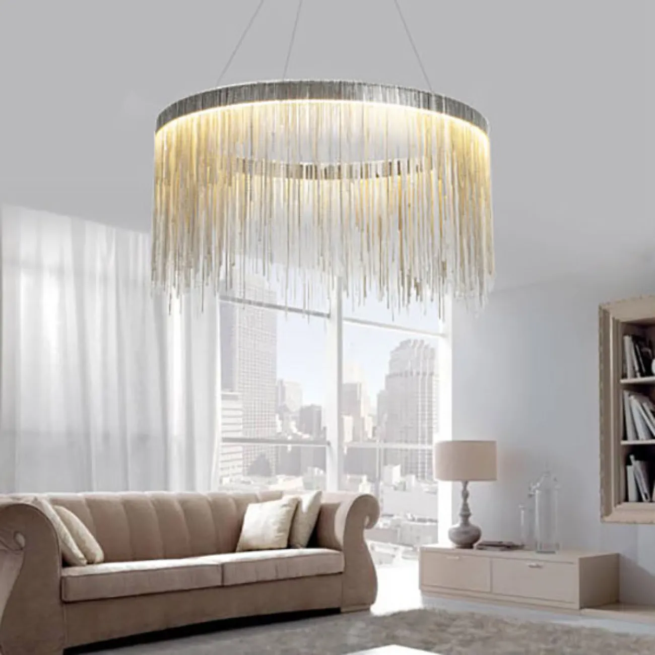 Подвесная люстра CONCORDIA RING D80 2R от ImperiumLoft