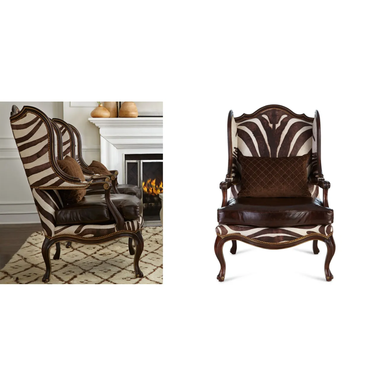 Кресло Throne Zebra от LaLume