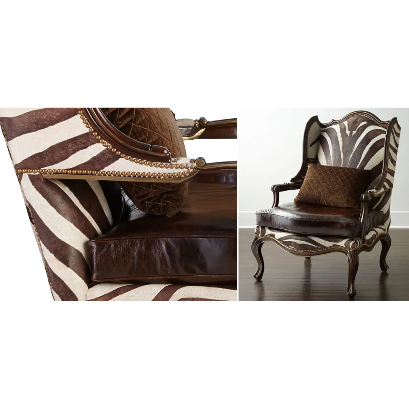 Кресло Throne Zebra от LaLume