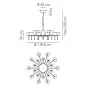 Люстра AXO Light Spillray lamps 20 от LaLume