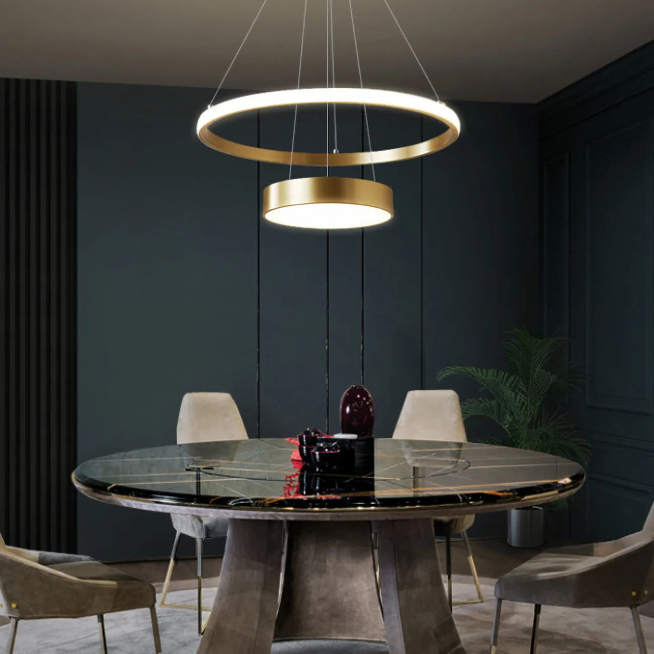 Подвесная люстра DAFINA D40 от ImperiumLoft