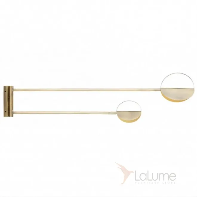 Настенный светильник (Бра) LEAVES Brass от ImperiumLoft