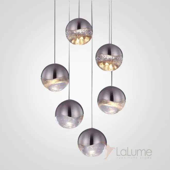 Подвесной светильник ImperiumLoft Globo 6U nickel SD3301-6U nickel от ImperiumLoft