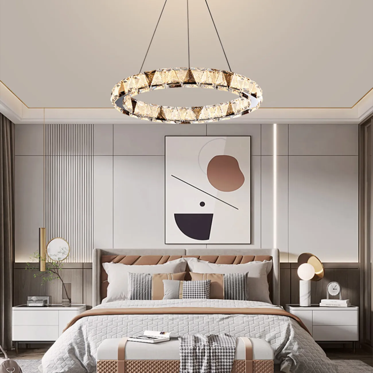 Подвесная люстра ALEKSANDRIN ONE D50 от ImperiumLoft