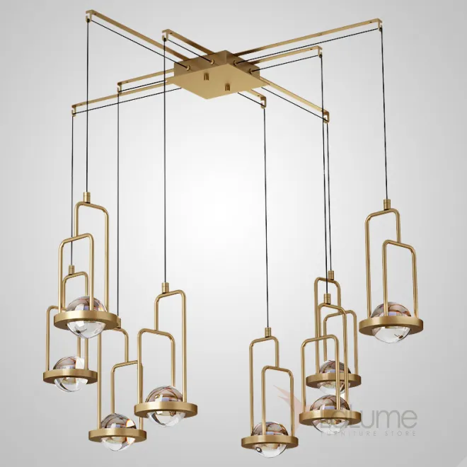 Подвесная люстра DIGHTON CH L8 от ImperiumLoft