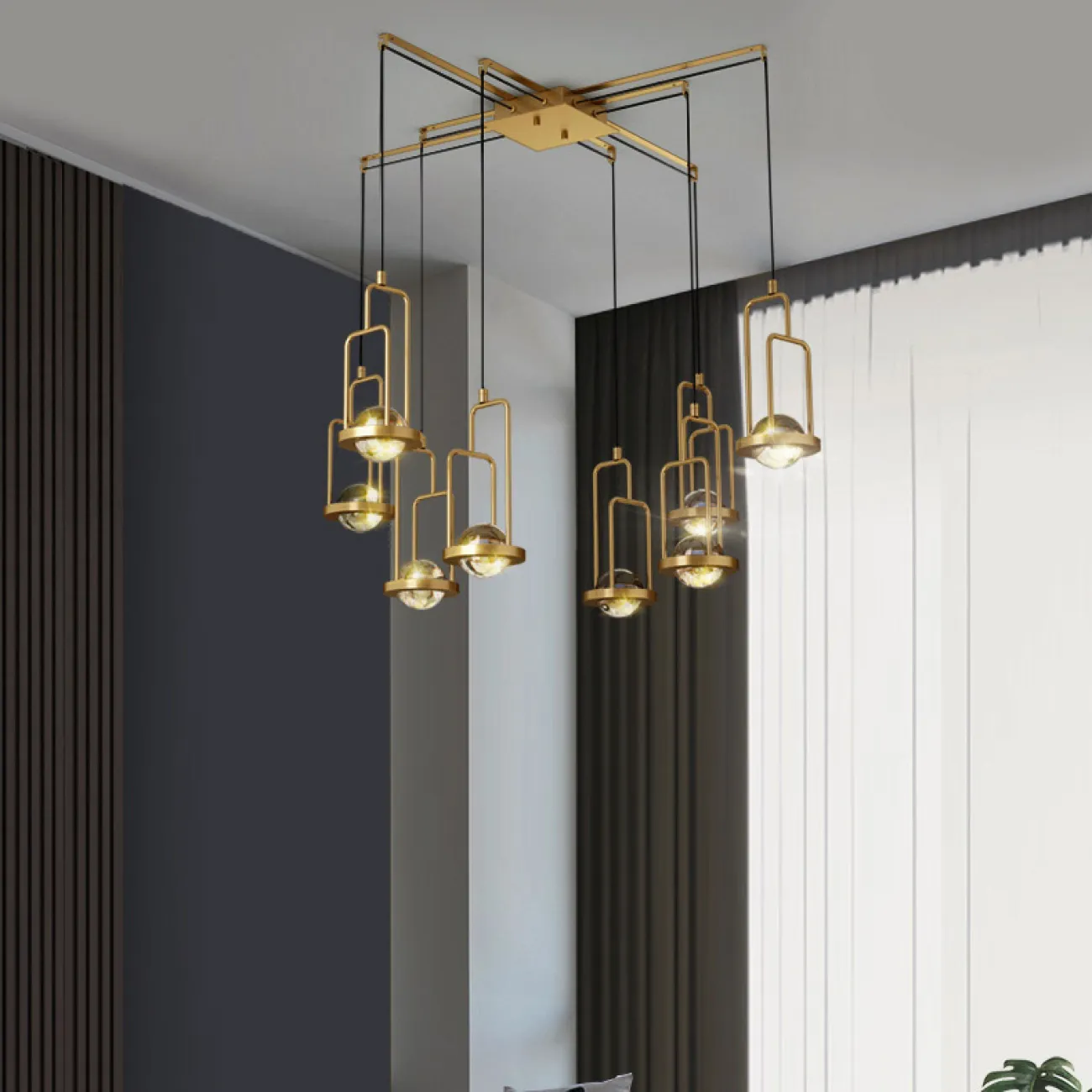 Подвесная люстра DIGHTON CH L6 от ImperiumLoft