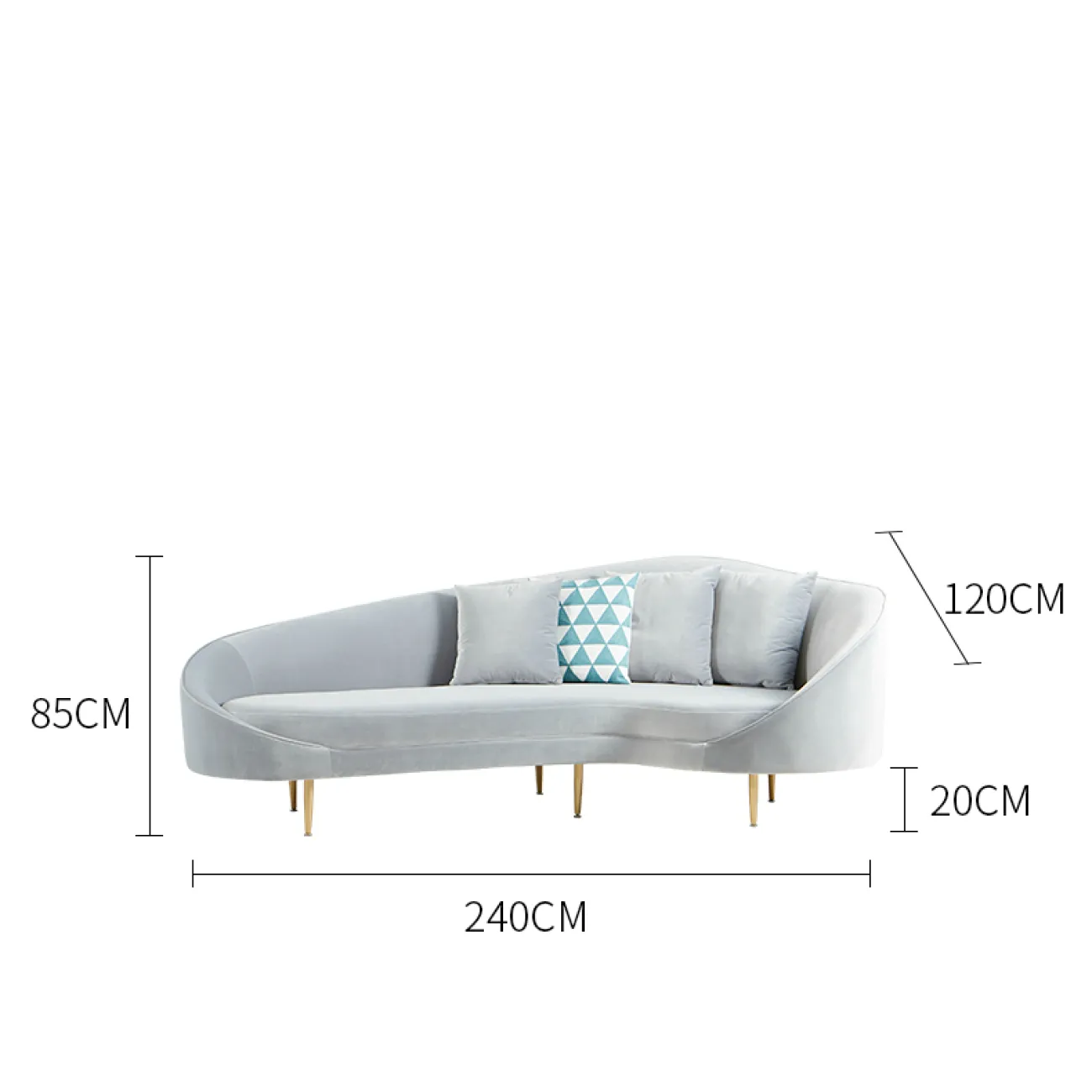 Дизайнерский диван LaLume-DV00102