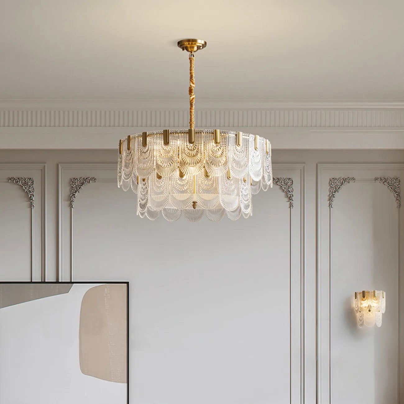 Подвесная люстра LAURENCE D80 от ImperiumLoft