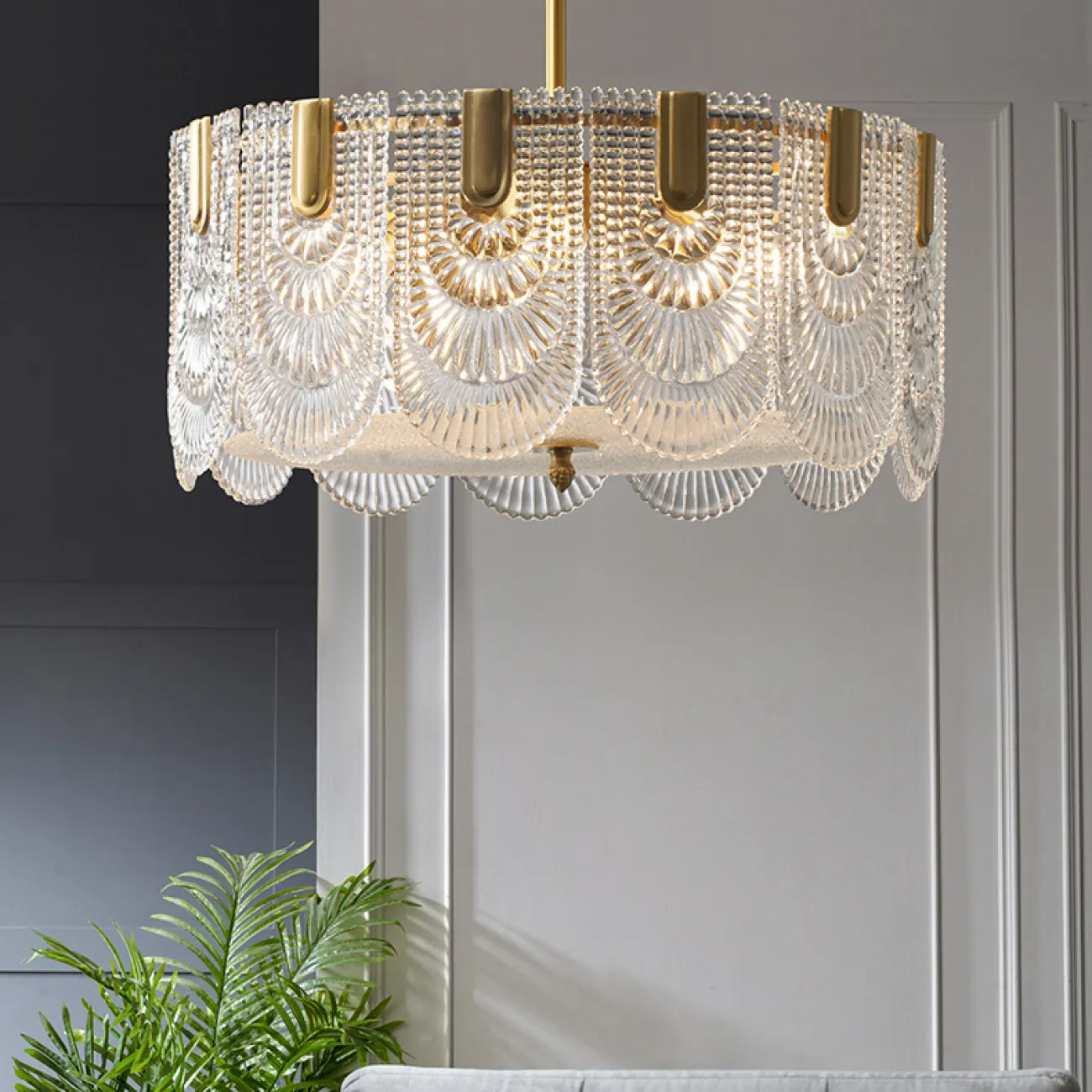 Подвесная люстра LAURENCE D80 от ImperiumLoft