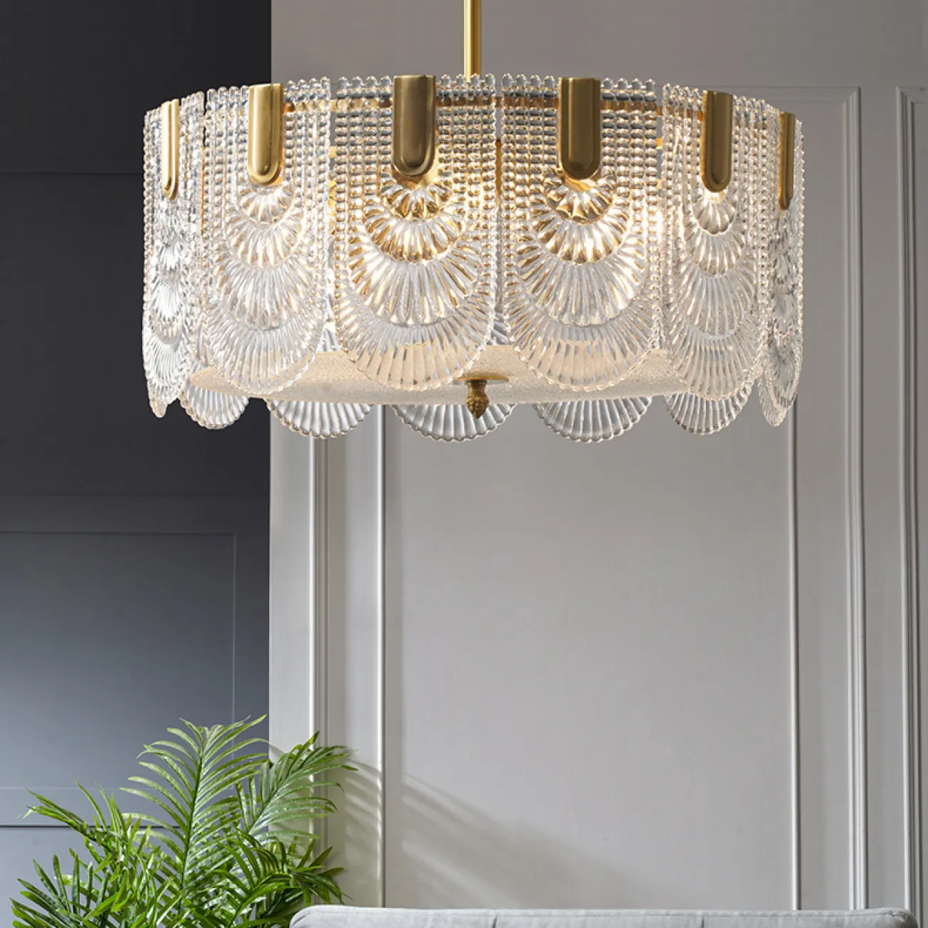 Подвесная люстра LAURENCE D80 от ImperiumLoft