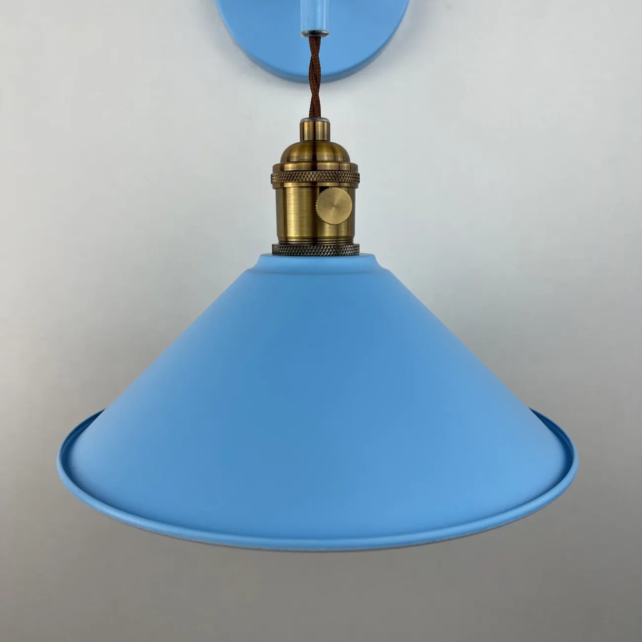 Бра с подвесным плафоном BRAID WALL Blue от ImperiumLoft Бра с подвесным плафоном BRAID WALL Blue от ImperiumLoft