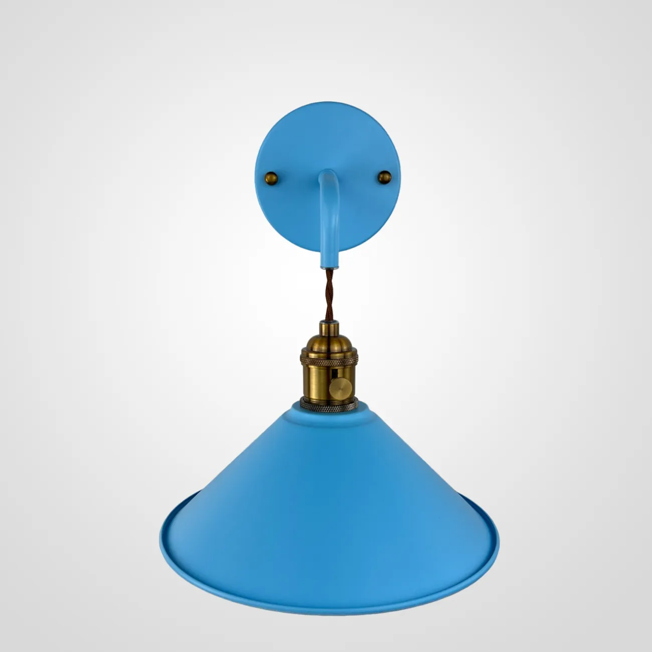 Бра с подвесным плафоном BRAID WALL Blue от ImperiumLoft Бра с подвесным плафоном BRAID WALL Blue от ImperiumLoft