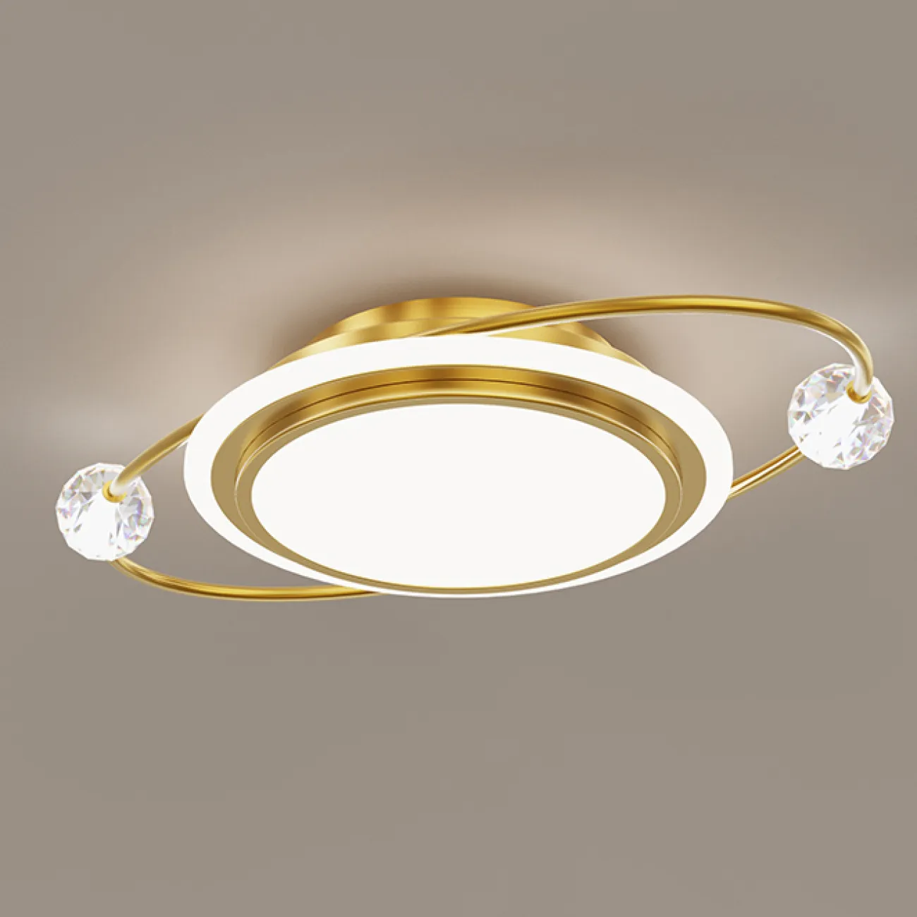 Потолочный светильник AMATIUS D50 Brass от ImperiumLoft