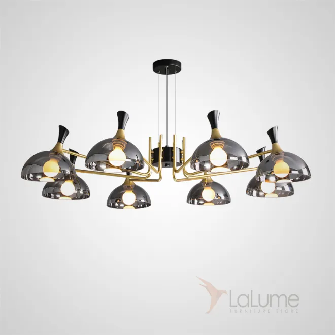 Подвесная люстра AMANDA D115 Grey от ImperiumLoft