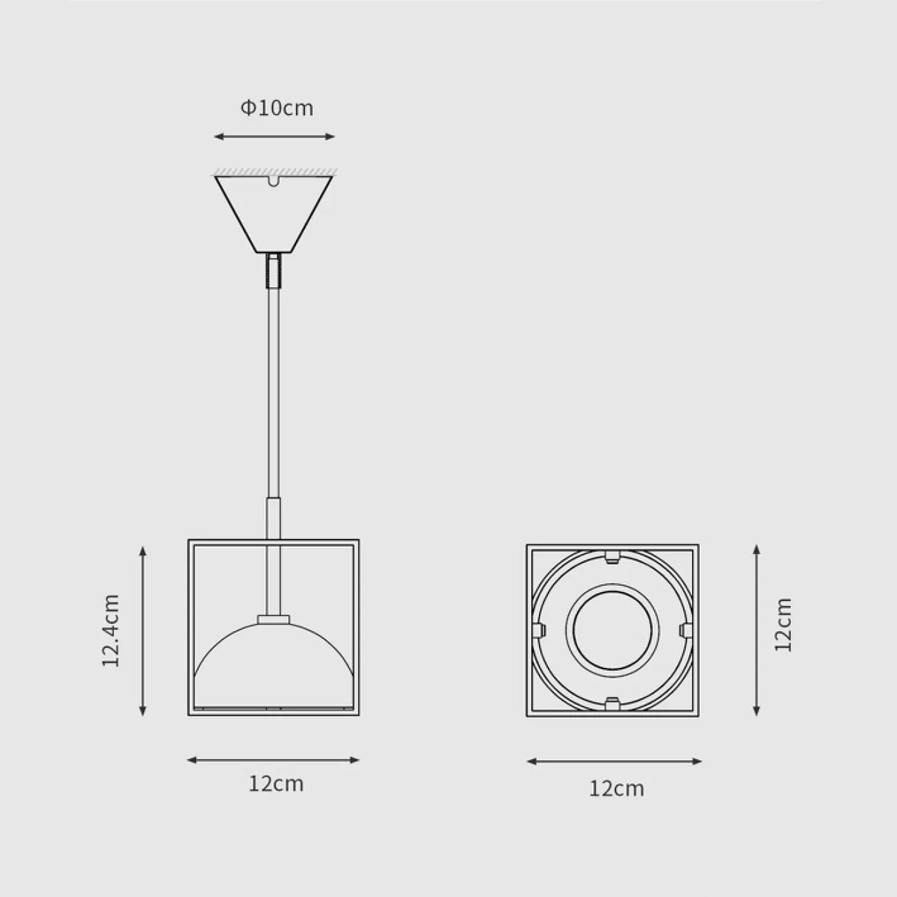 Подвесной светильник QUATY от ImperiumLoft Подвесной светильник QUATY от ImperiumLoft