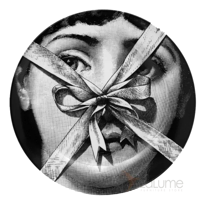 Декоративная тарелка Fornasetti 171 designed by Piero Fornasetti от LaLume Декоративная тарелка Fornasetti 171 designed by Piero Fornasetti от LaLume