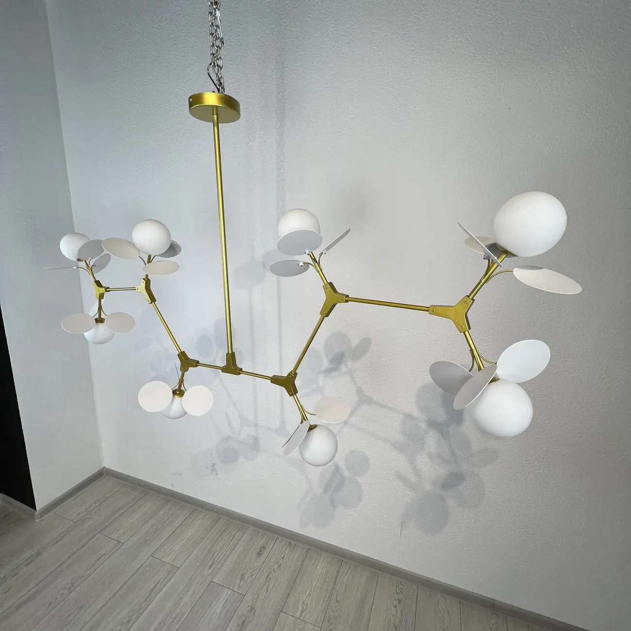Люстра на штанге MATISSE M L120 White от ImperiumLoft