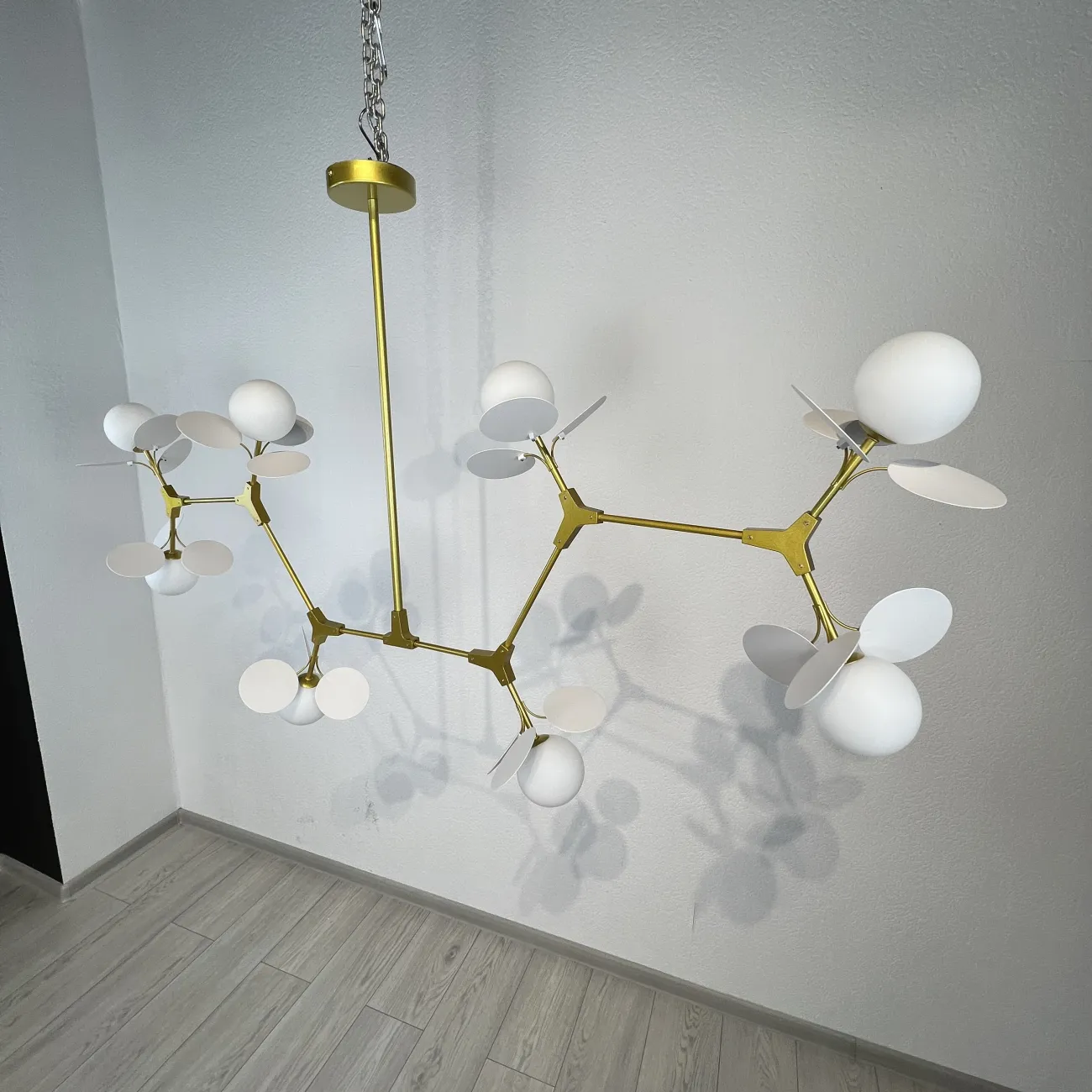 Люстра на штанге MATISSE M L120 White от ImperiumLoft