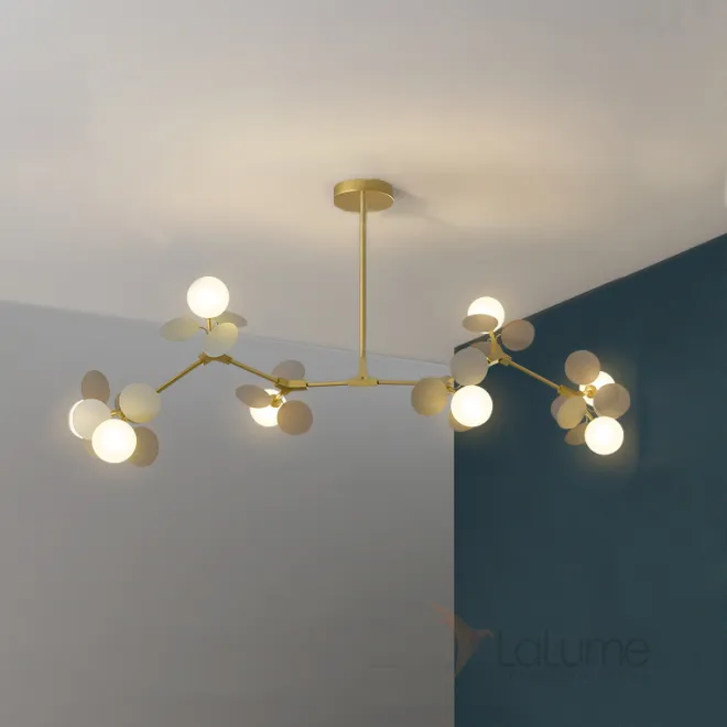 Люстра на штанге MATISSE M L120 Gray от ImperiumLoft